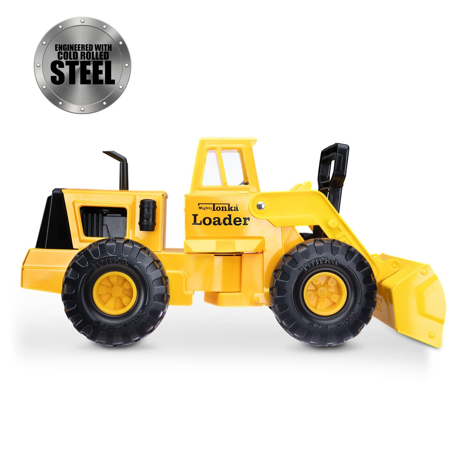 Heavy-Duty Metal Toy Truck – Retro Collector’s Edition, Front Loader for Kids 3+