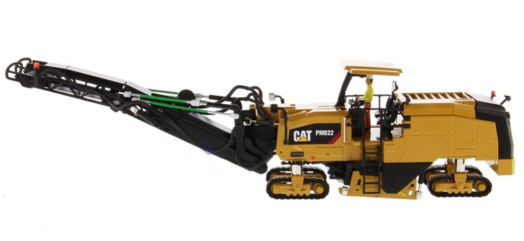 1:50 DM PM822 Cold Planer Construction Machine Equipment Diecast Model