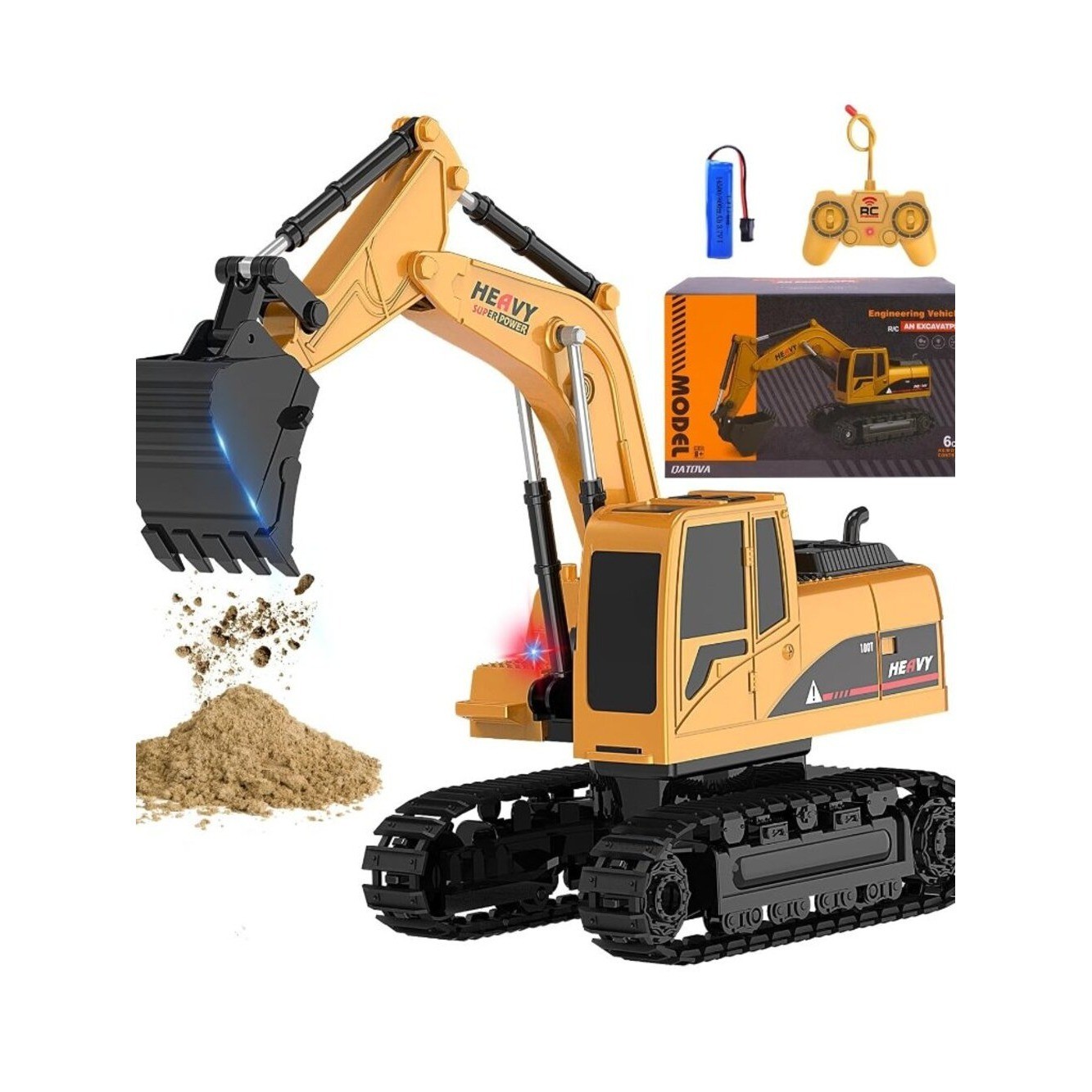 CONSTRUCTION EXCAVATOR – Remote Control Excavator *NEW*