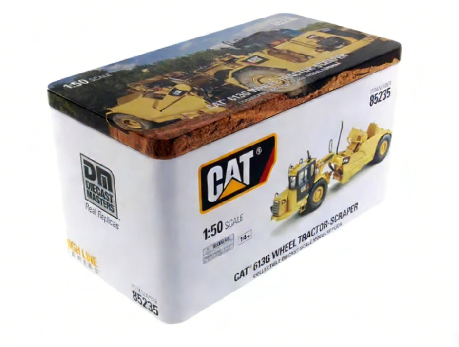 1:50 DM CAT613G Wheel Tractor Scraper Construct Equipment Machine Diecast Model