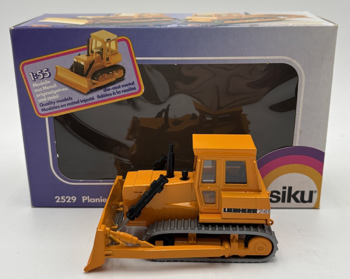 Siku 2529 1:55 Scale Diecast Liebherr 741 Bulldozer LN/Box