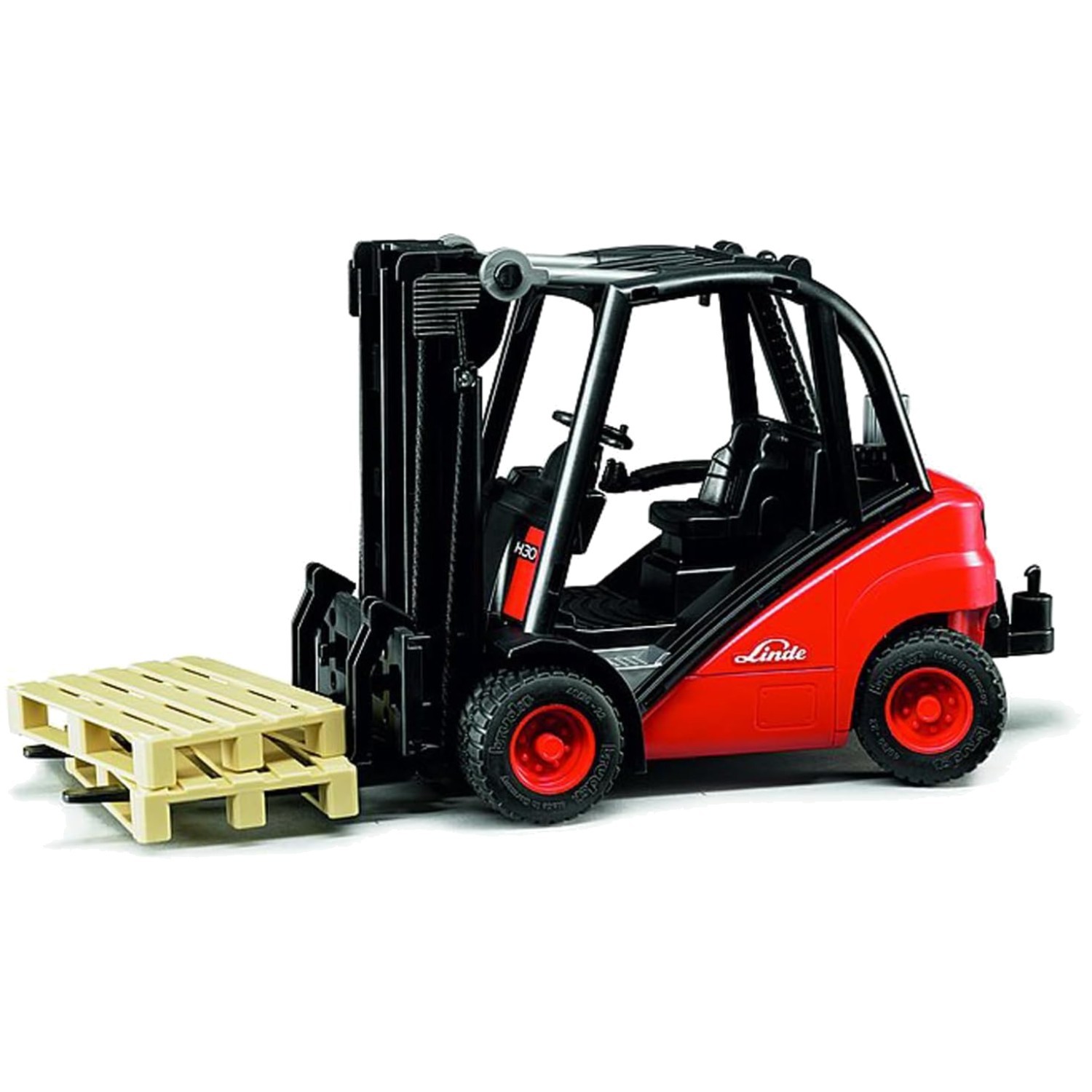 Multi-colored Forklift Toy with Adjustable Forks