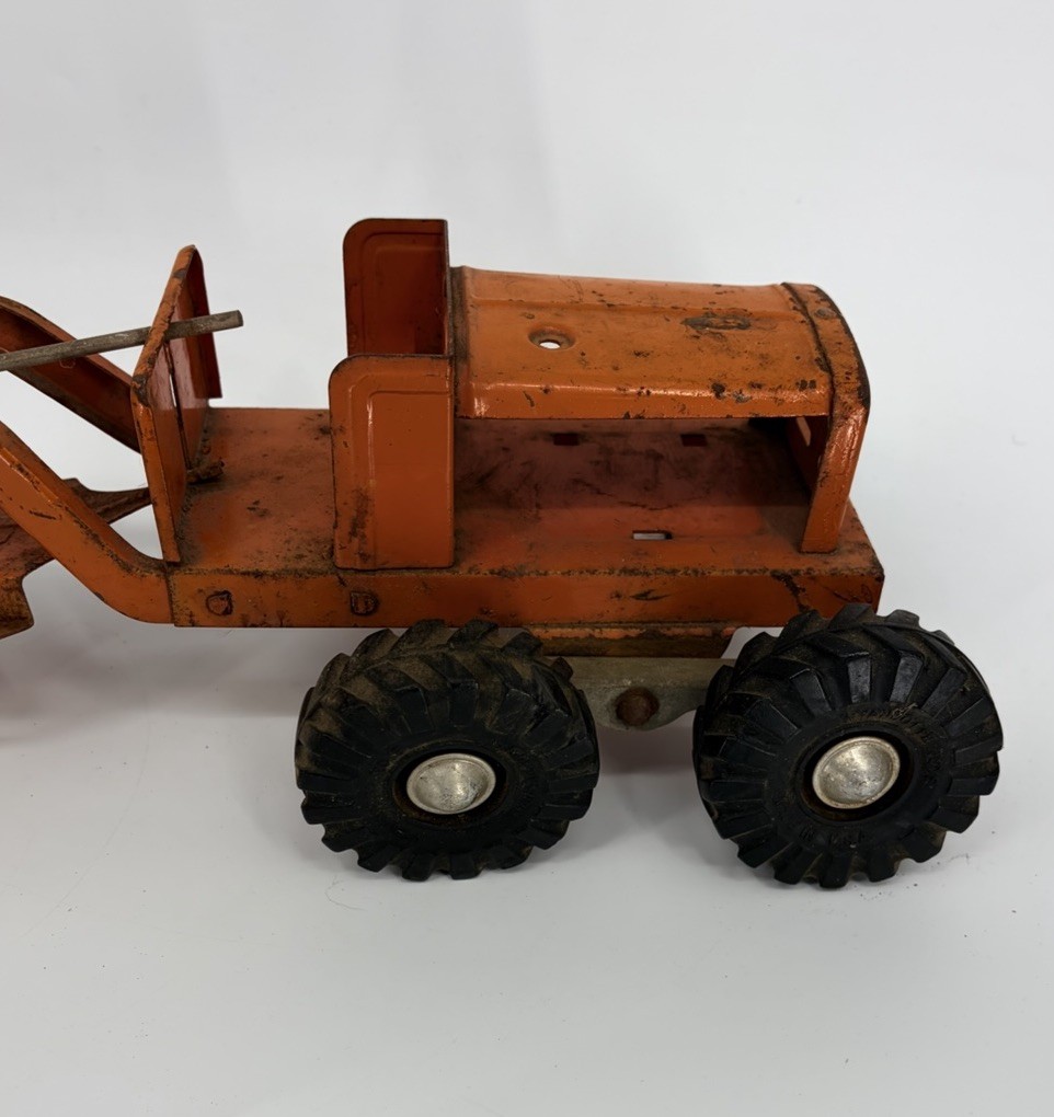 Vintage Wyandotte Pressed Steel Road Power Grader for Parts Repair Restoration