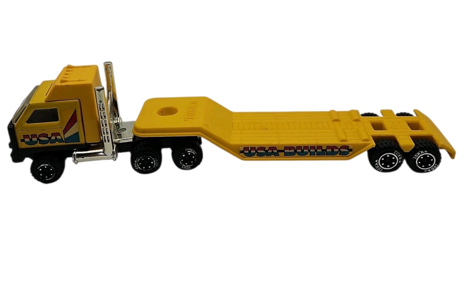 Tonka – USA Builds Tractor Trailer 11.5″ Long Plastic No Box Or Load