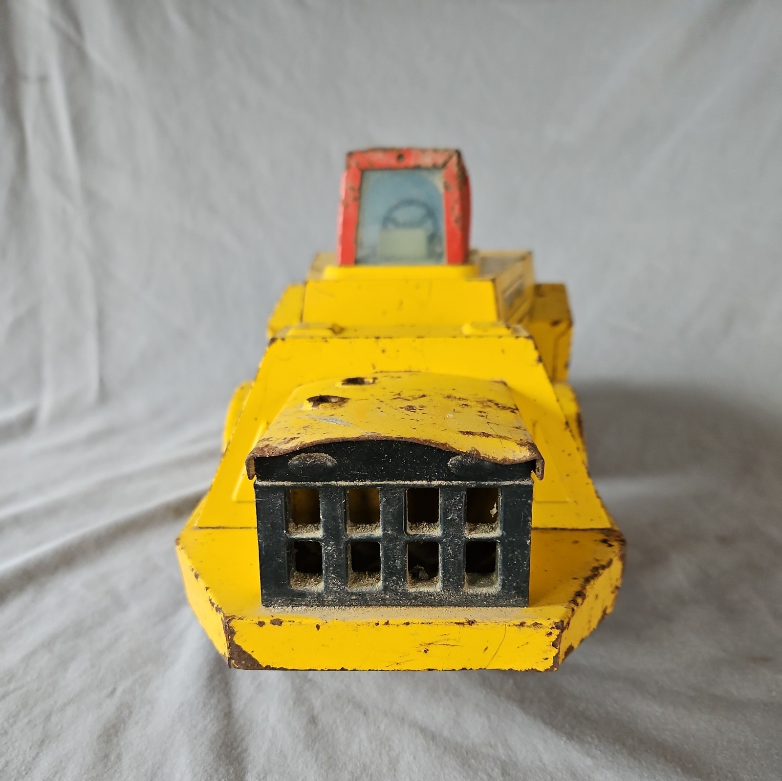 Vintage 1960’s NYLINT Pressed Steel Turbo-Power Articulating Steam Roller