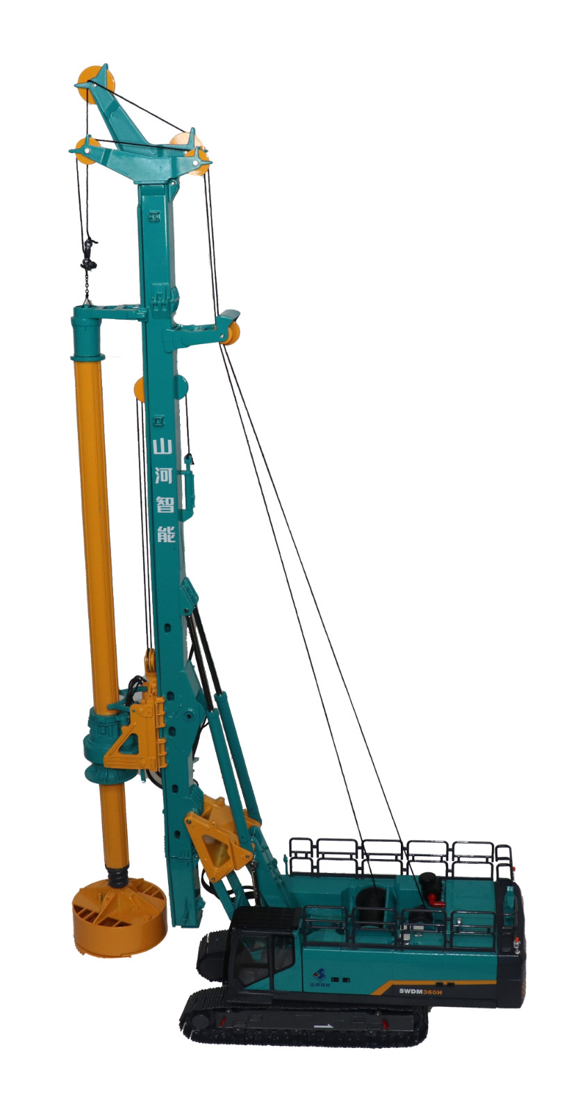 Diecast Sunward SWDM360H Multi-functional Rotary Drilling Rig, 1:40 scale