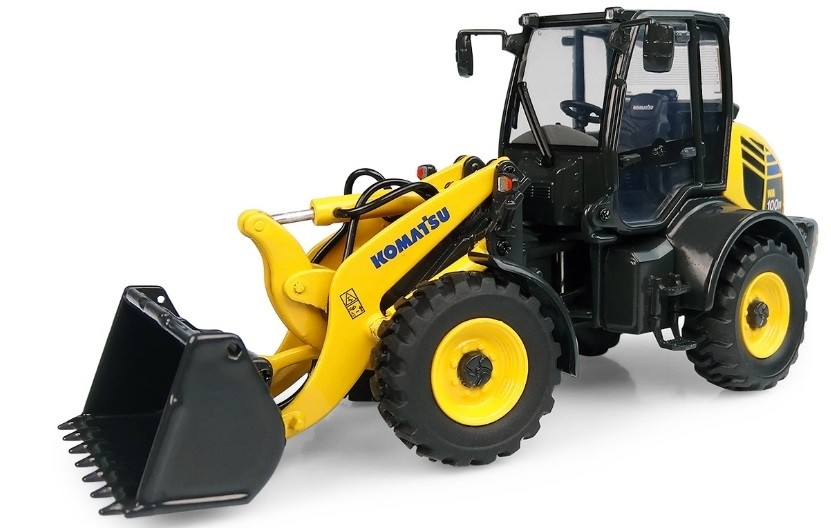 UNIVERSAL HOBBIES – KOMATSU WA100M Wheel Loader – 1/50 – UH8145