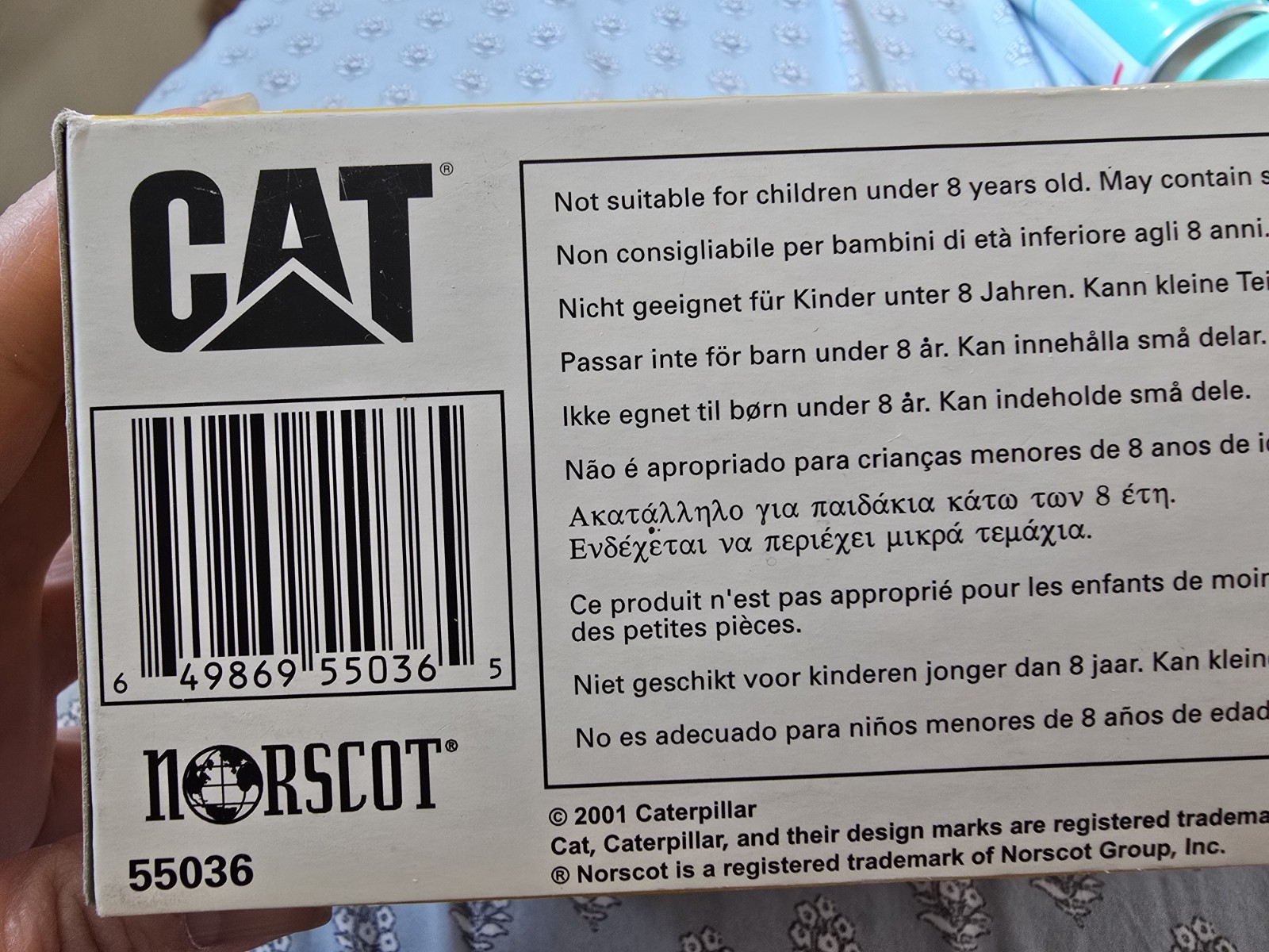 Norscot # 55036 CAT 226 Skid Steer Loader 1:32 Scale New Factory sealed!