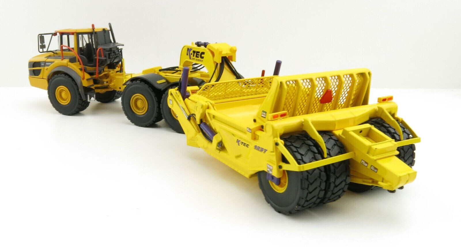 Volvo A45GFS Truck with K-Tec 1237ADT Scraper – Motorart 1:50 Scale Model New