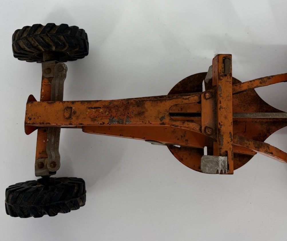 Vintage Wyandotte Pressed Steel Road Power Grader for Parts Repair Restoration