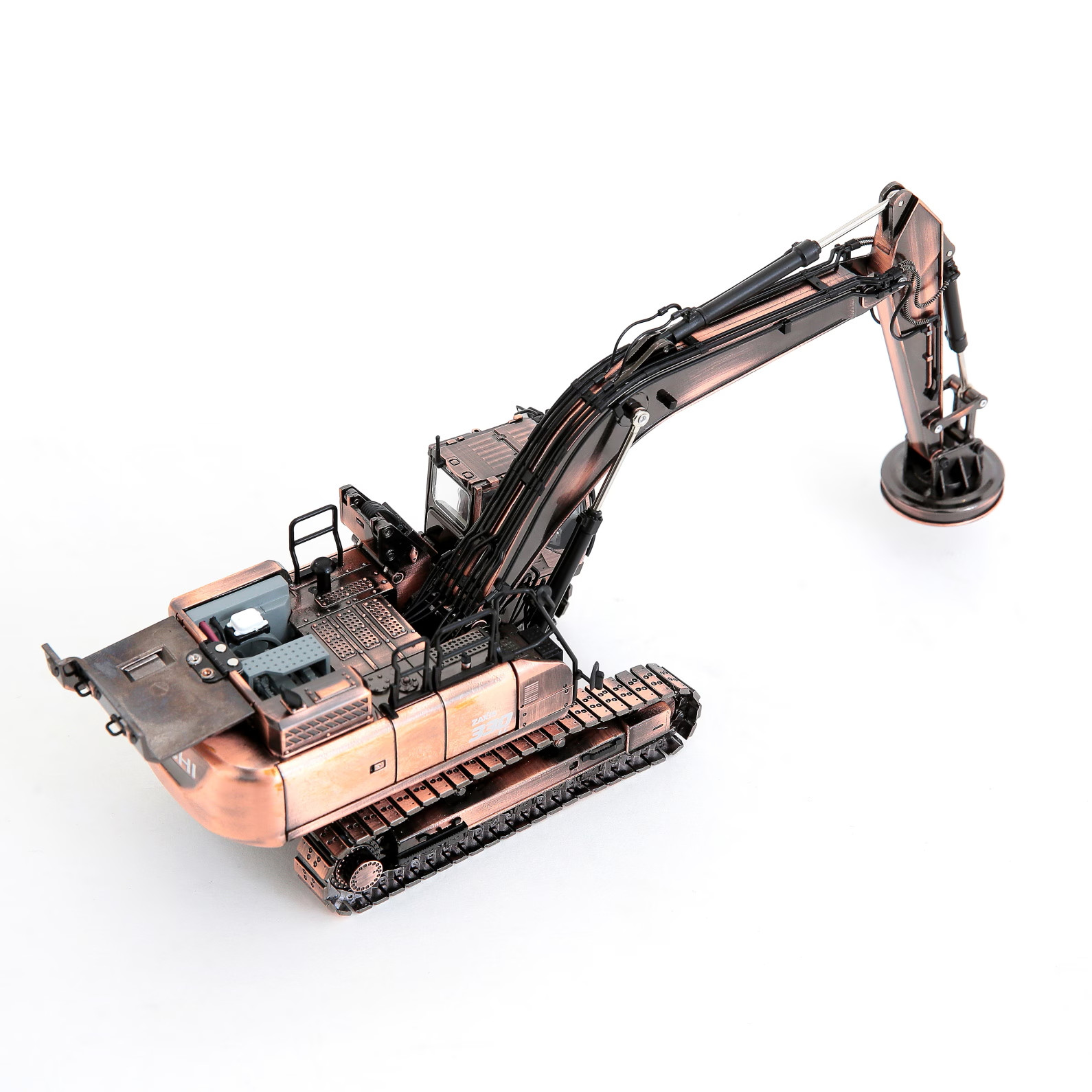 Hitachi ZX330LC-7 Magnet Scrap Handler 1/50 Diecast Model Copper Patina Limited