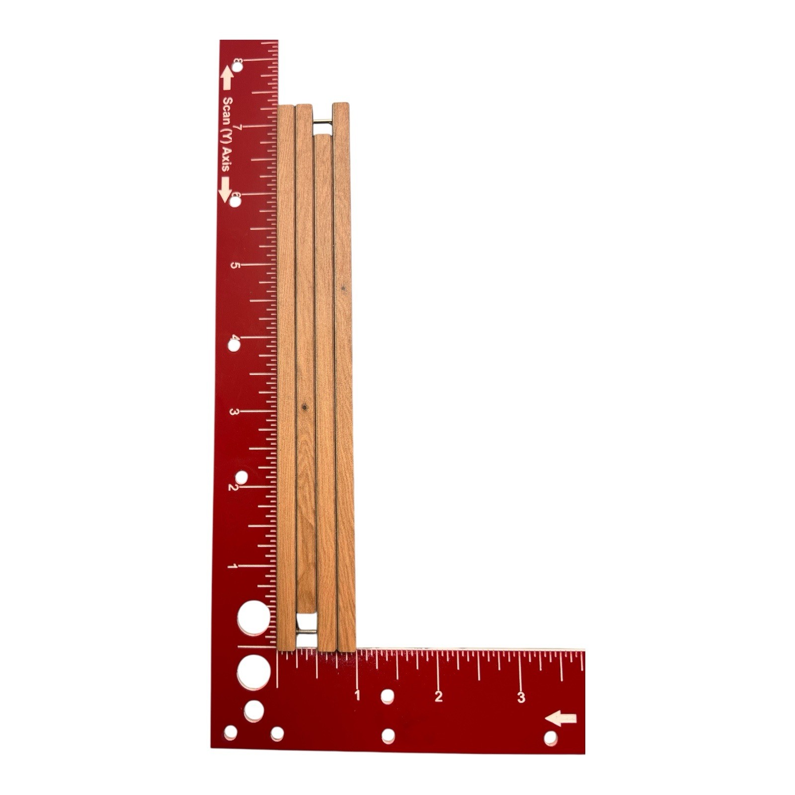 Diecast Crawler Crane Timber Mats 1/50 Scale Real Wood