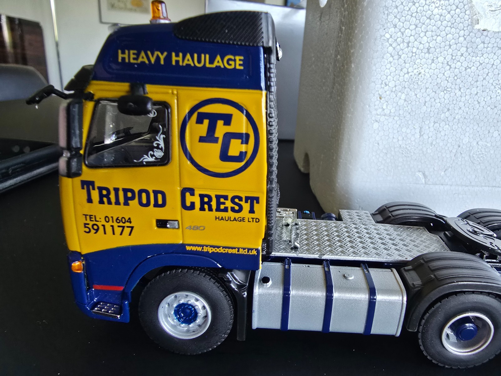1/50 WSI Tripod Crest Heavy Haulage VERY RARE