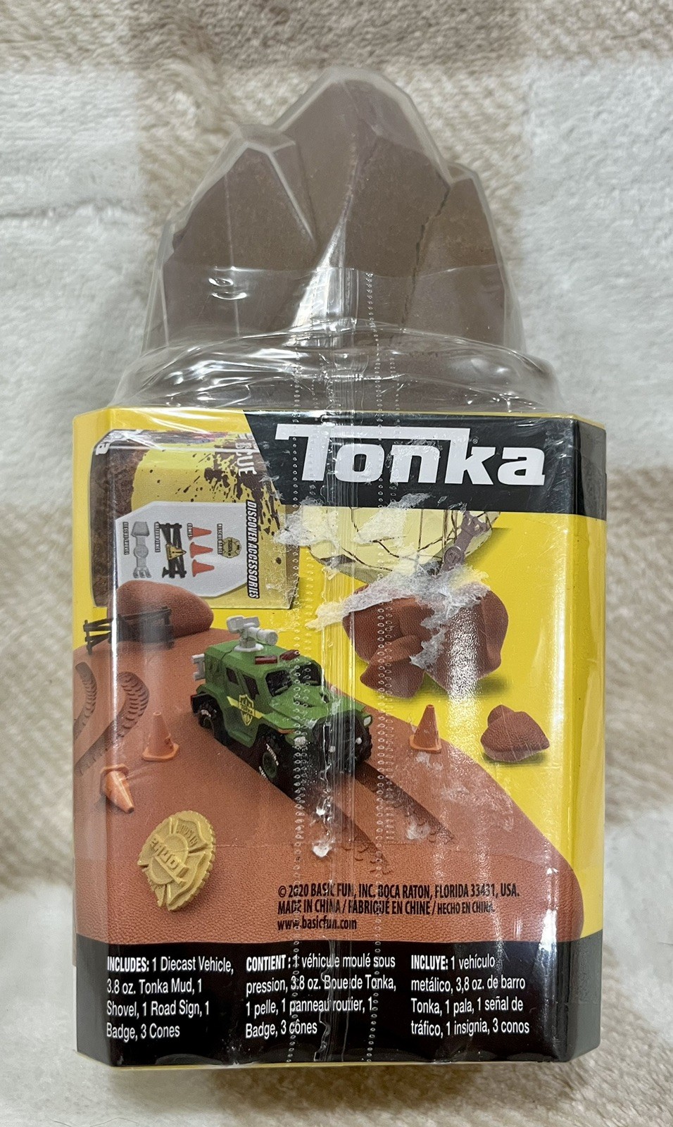 2020 Hasbro Tonka Mud Rescue Diecast Truck, Mud, & Accessories Set