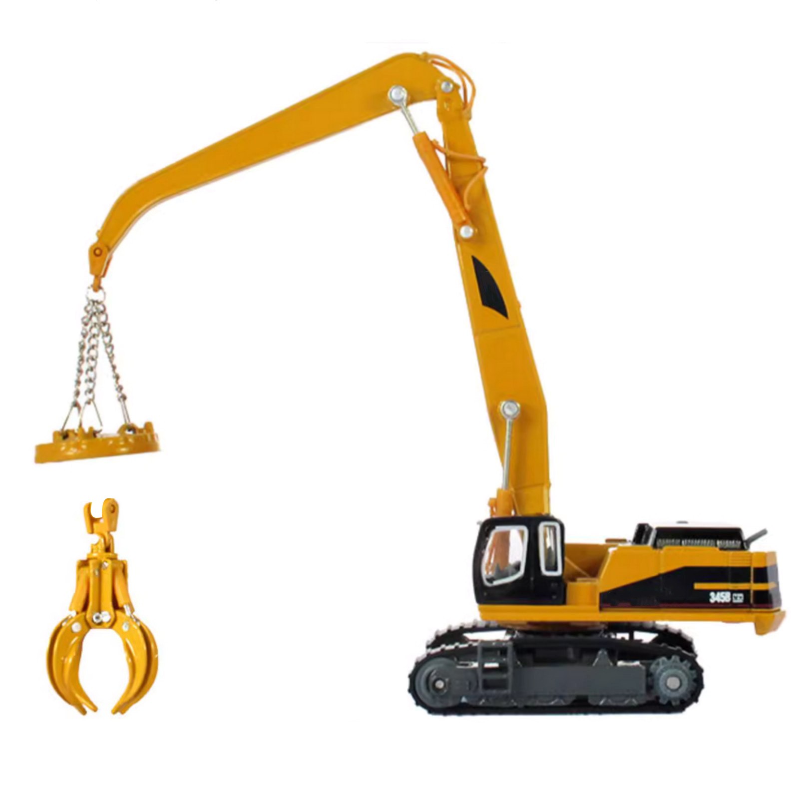 8cm Diecast Alloy 1/87 Scale Metal Material Handling Vehicle Model Craft