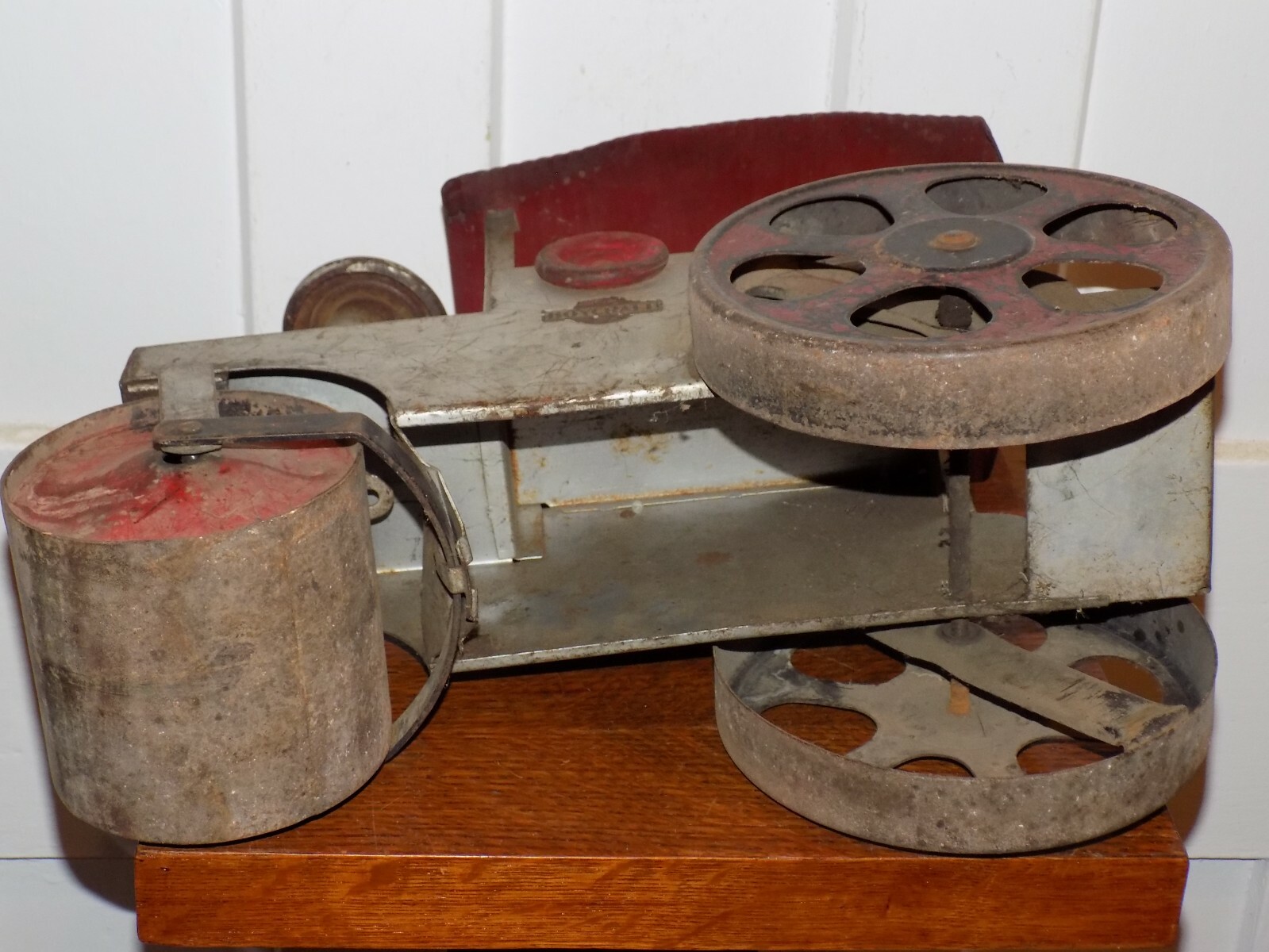 Vintage BoyCraft Pressed Steel Ride On Steam Roller