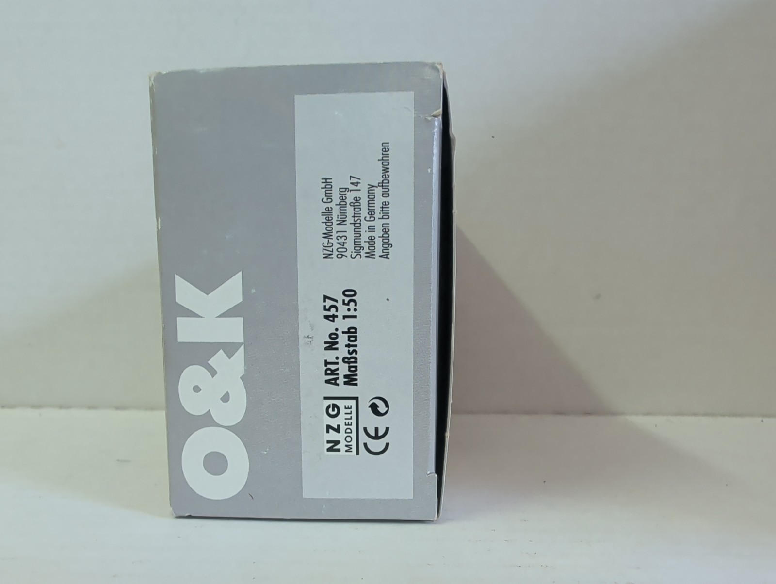 NZG 457 O&K MH5 Wheeled Excavator – Die-cast 1/50 LN