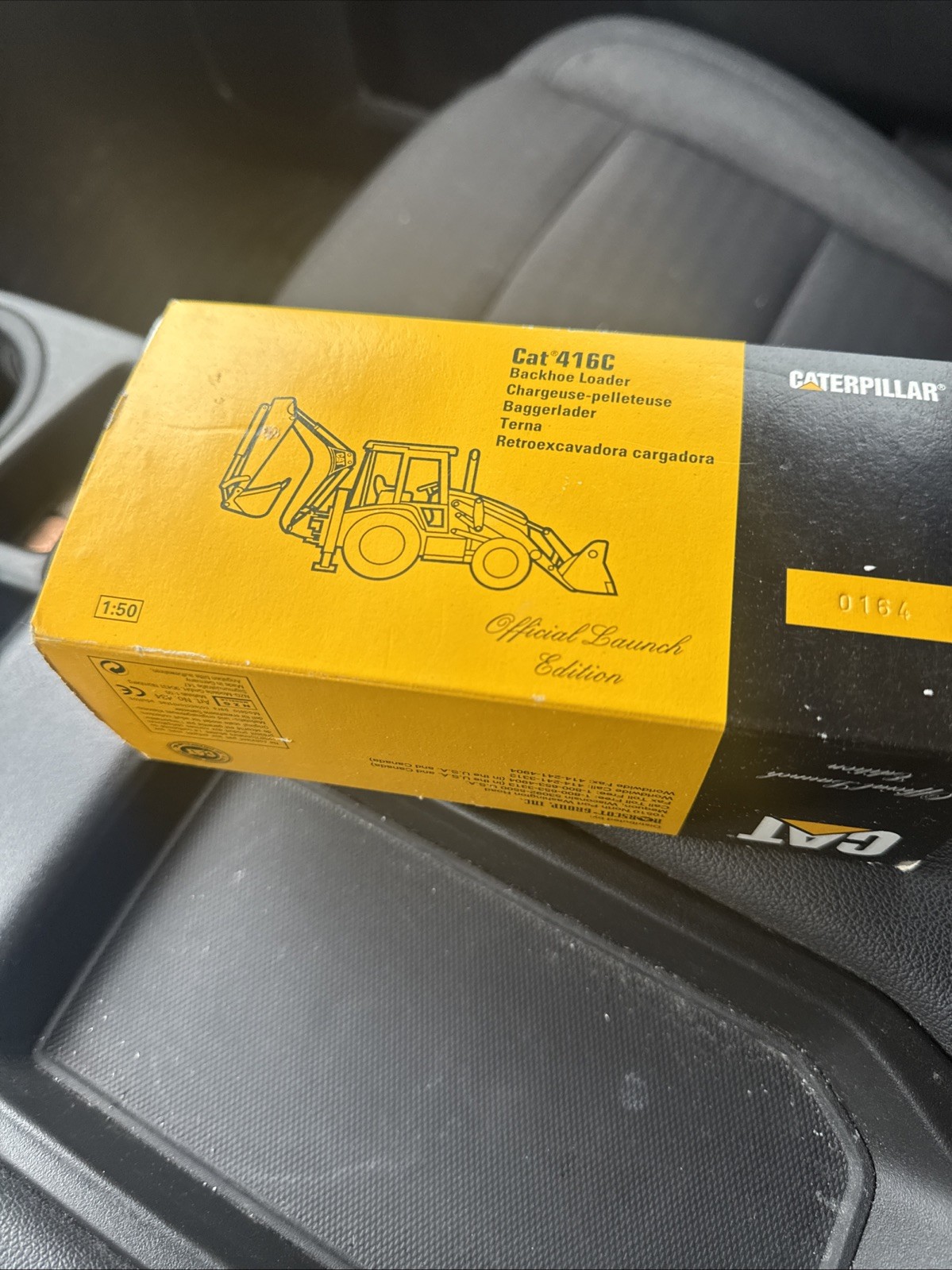 Caterpillar Cat 416C Backhoe Loader 1:50 Scale Model NZG MODELLE