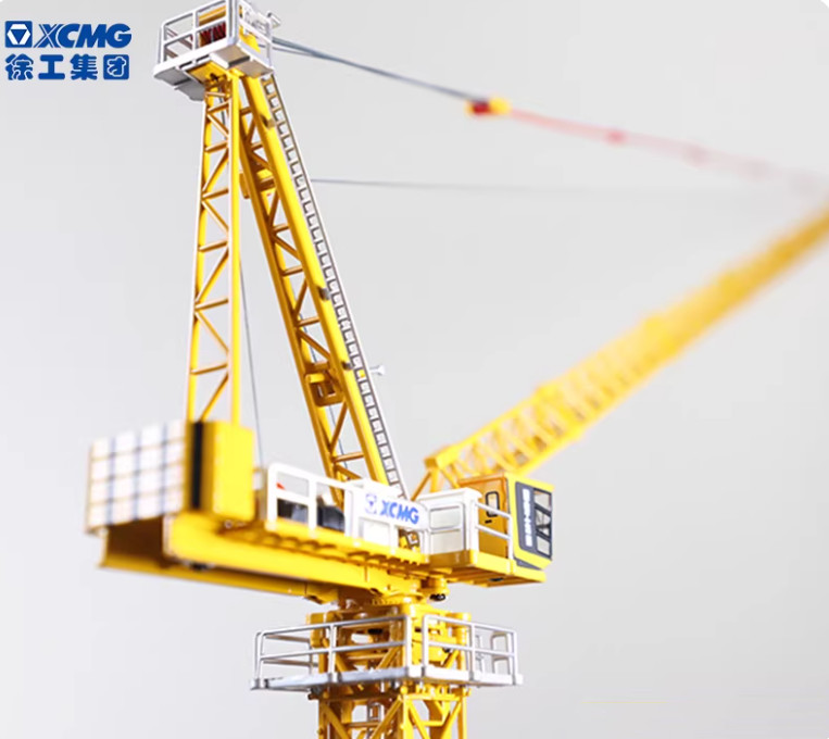 1:100 72CM XCMG XGL190-14S Luffing Tower Crane Constuct Equipment Diecast Model