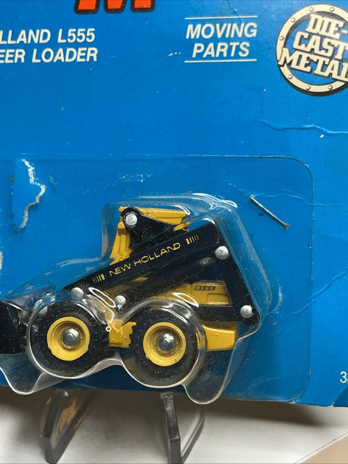Vintage Ertl Mighty Movers New Holland Skid Steer Loader L555