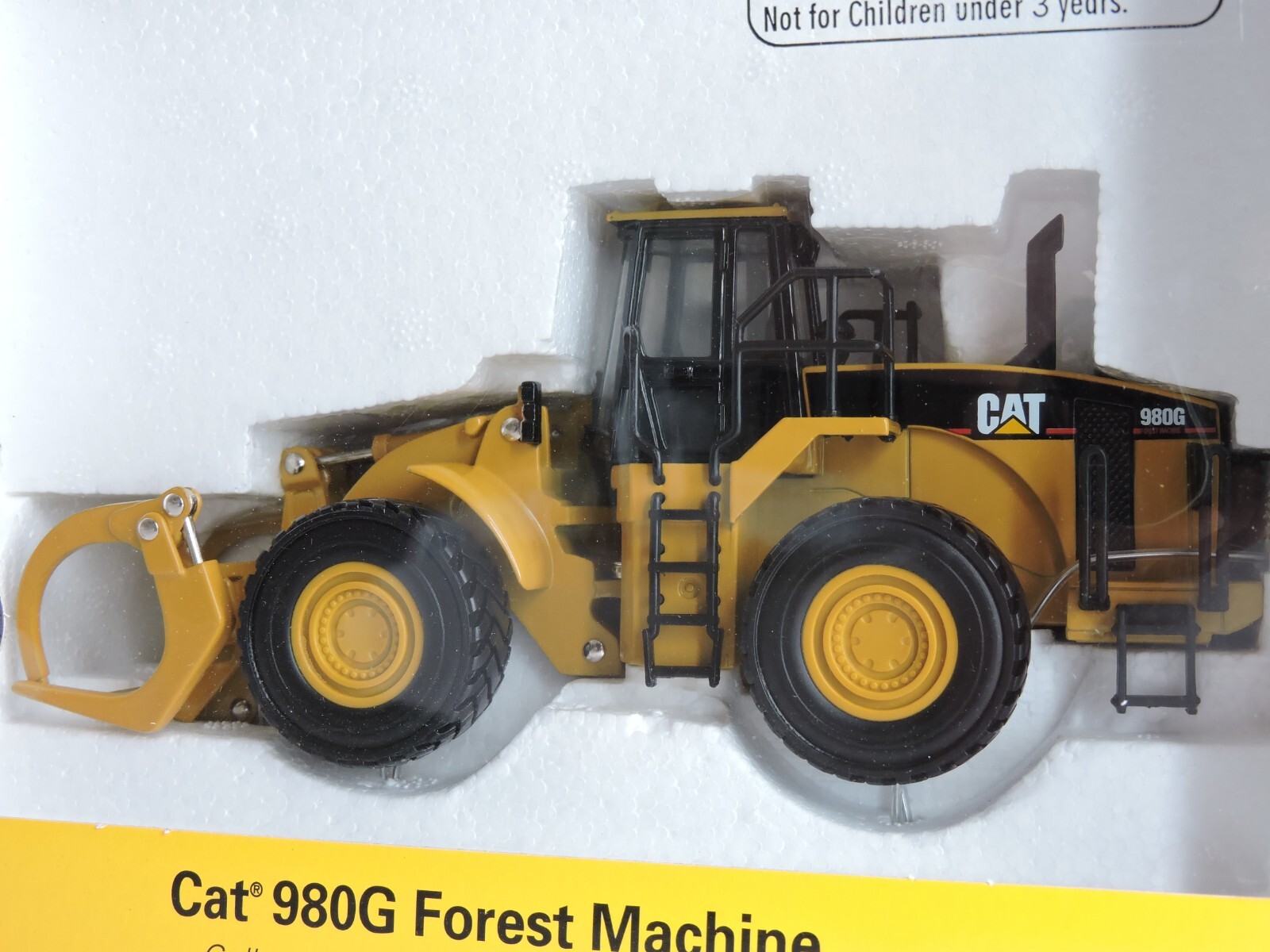 1999 VTG CAT 980G Forest Machine No. 55026 Norscot 1/50th Scale NEW IN ORIG BOX