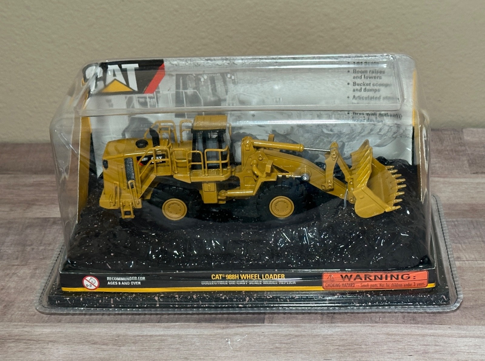 Norscot CAT 1:64 988H Wheel Loader Die Cast 55302