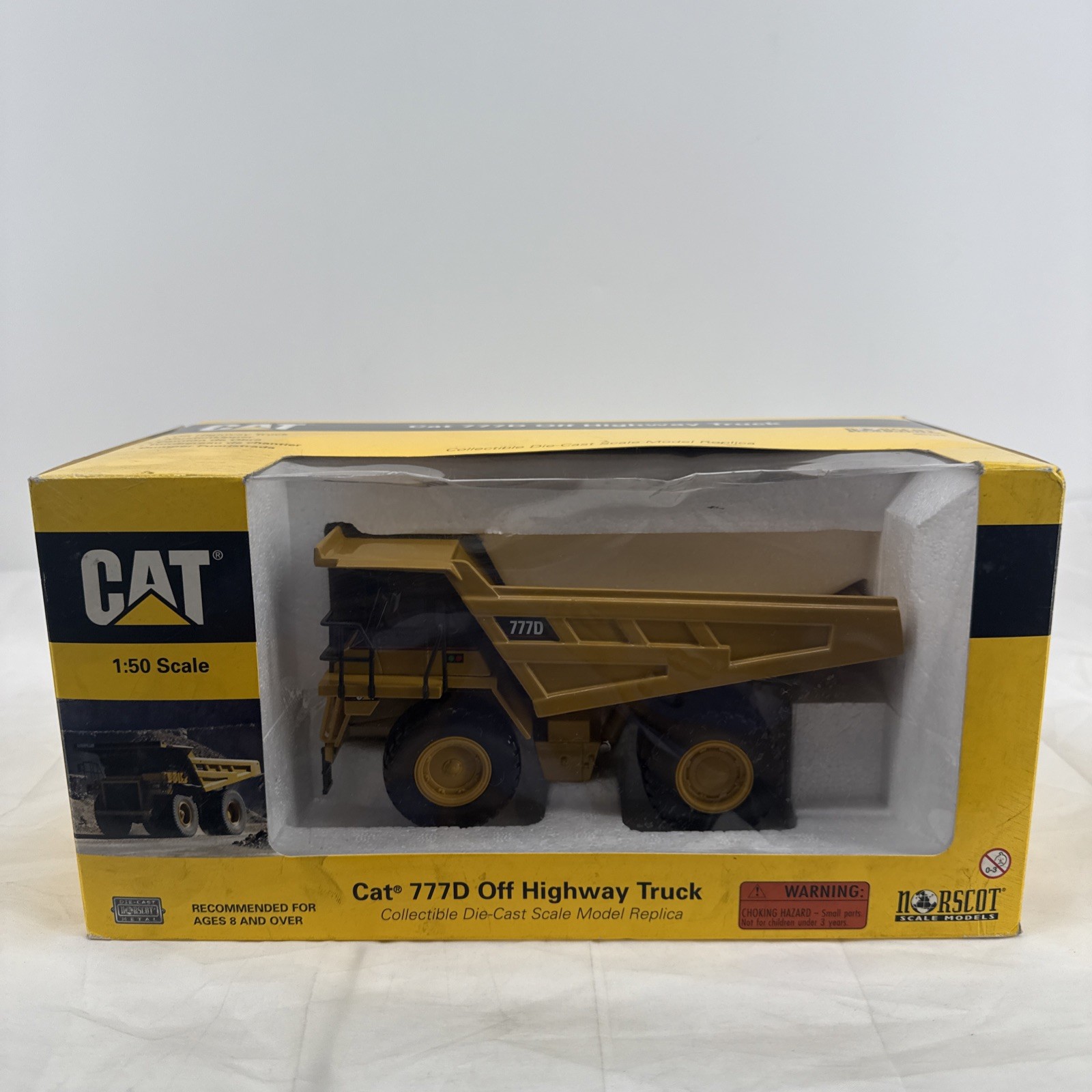 Norscot CAT 777D Off Highway Truck #55104 1:50 Scale Die-Cast