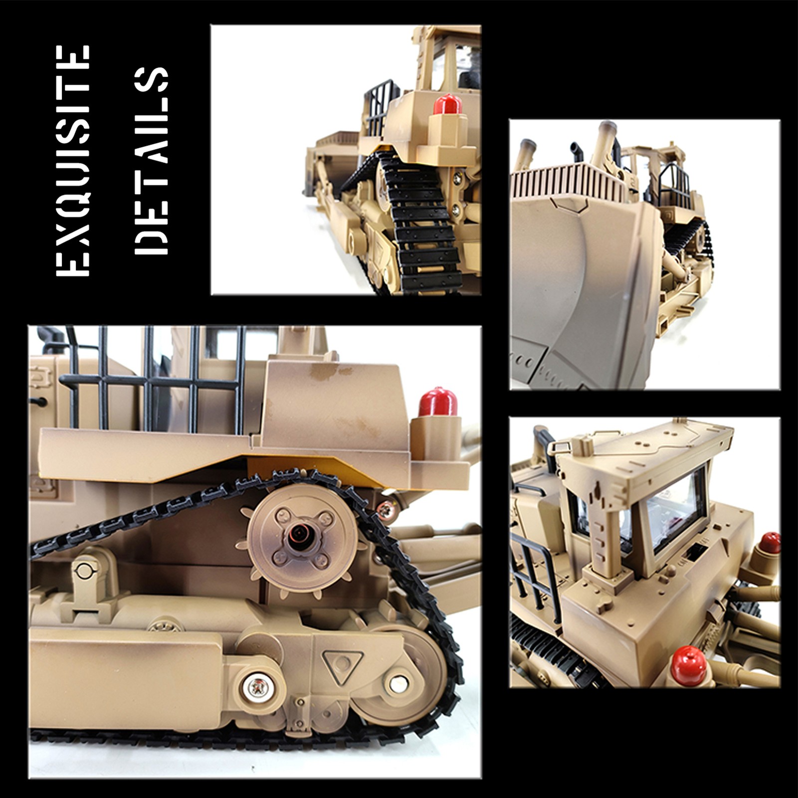1/16 RC Dozer Design With Liftable Blade For Construction GVSS