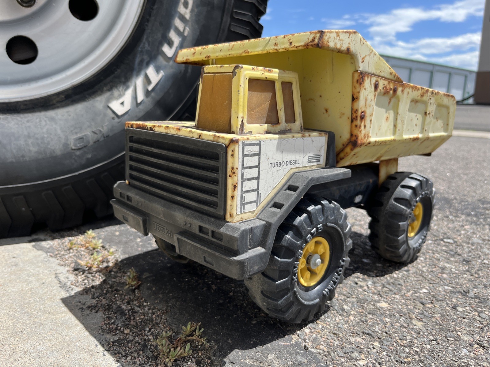 Vintage Metal Tonka Dump Truck Antique Collectible