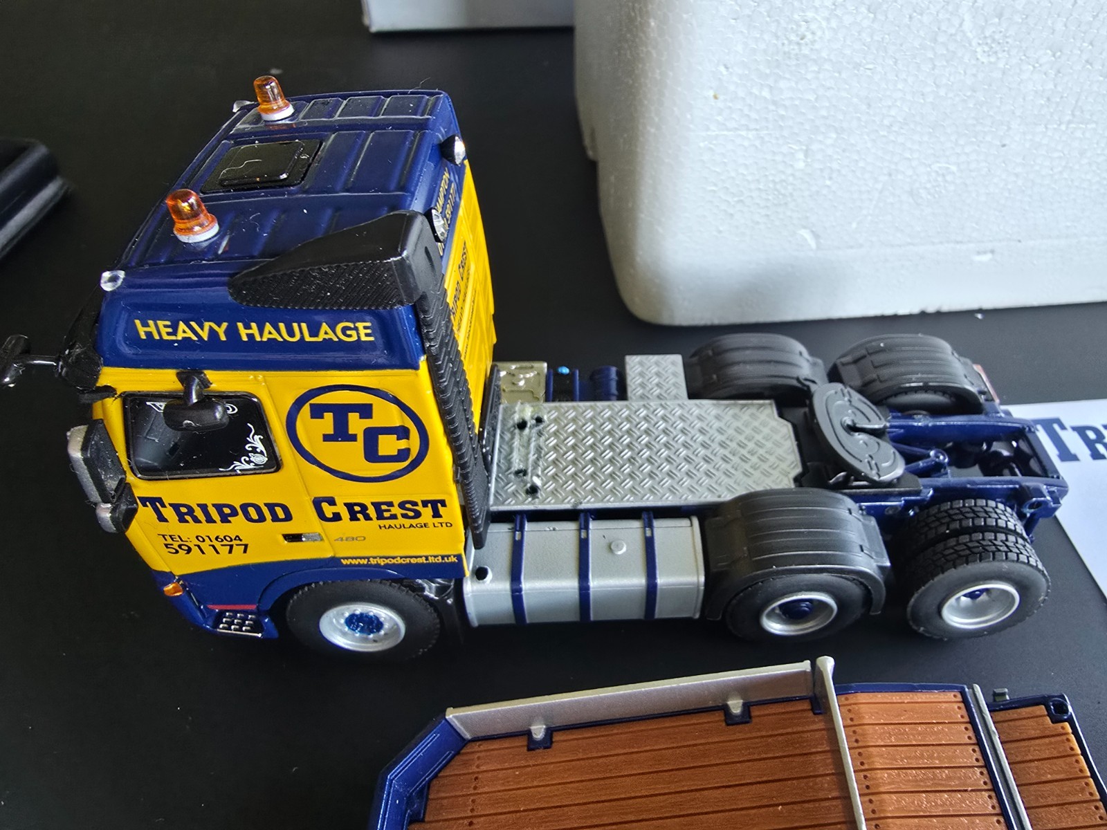 1/50 WSI Tripod Crest Heavy Haulage VERY RARE