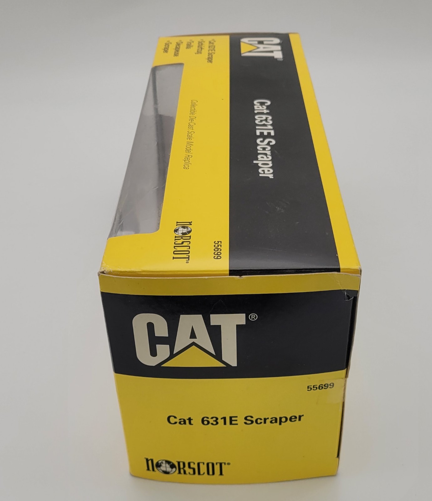 Norscot 55699 1:50 Caterpillar 631E Scraper Diecast VGC in Original Box 1998