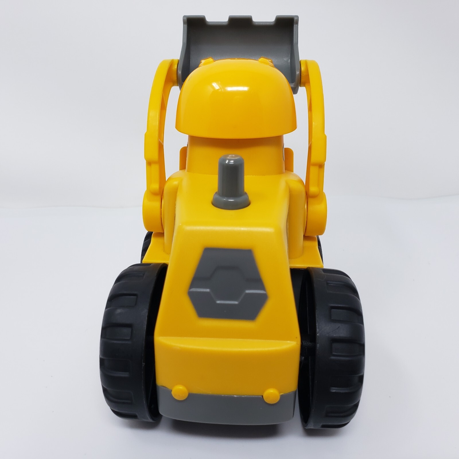 Cat Construction Loader Talks Push Hard Hat Takes Batteries