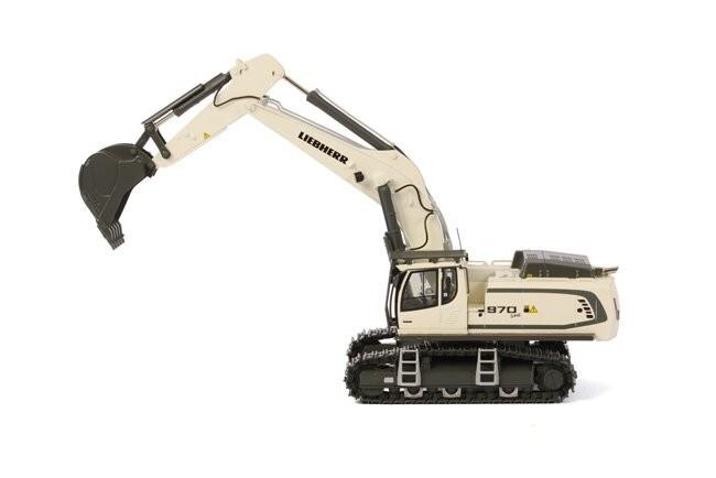 Liebherr R970 EMS White 1/50 WSI NEW
