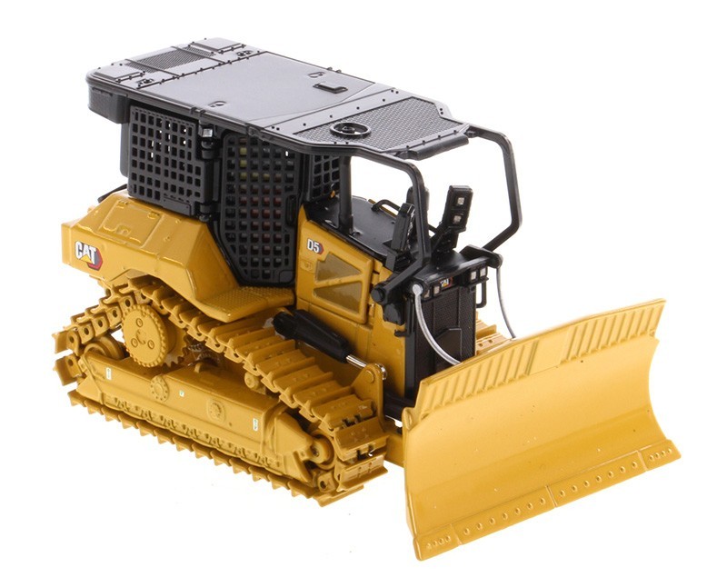Diecast Masters 1/50 Caterpillar D5 Fire Suppression Dozer – Yellow (85955)