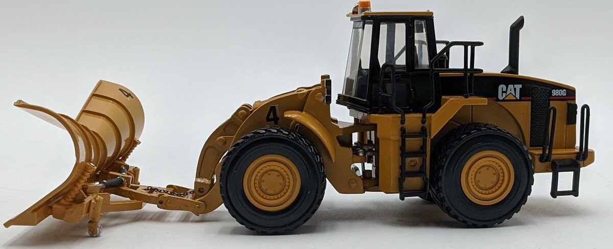 Norscot 1:50 Diecast Custom Caterpillar 980G Wheel Loader W/Plow NEW