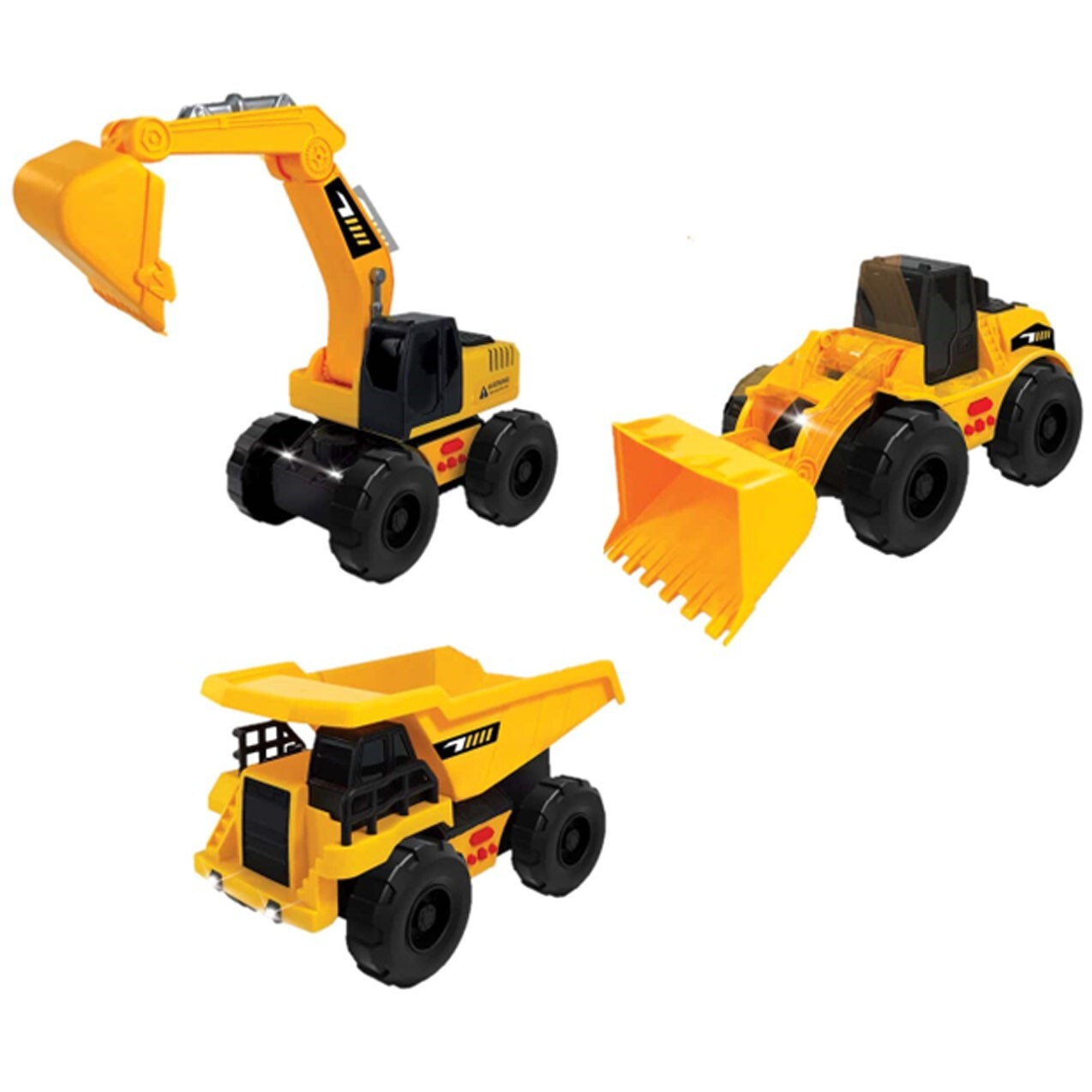Jamn Products Mighty Tuff Crew Powere LG Vehicles Light & sound 1 pack w/2 Asst.