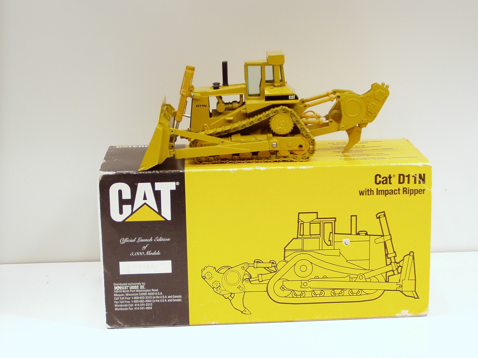Caterpillar D11N Dozer w/ Impact Ripper – 1/50 – Conrad #2854 – N.MIB