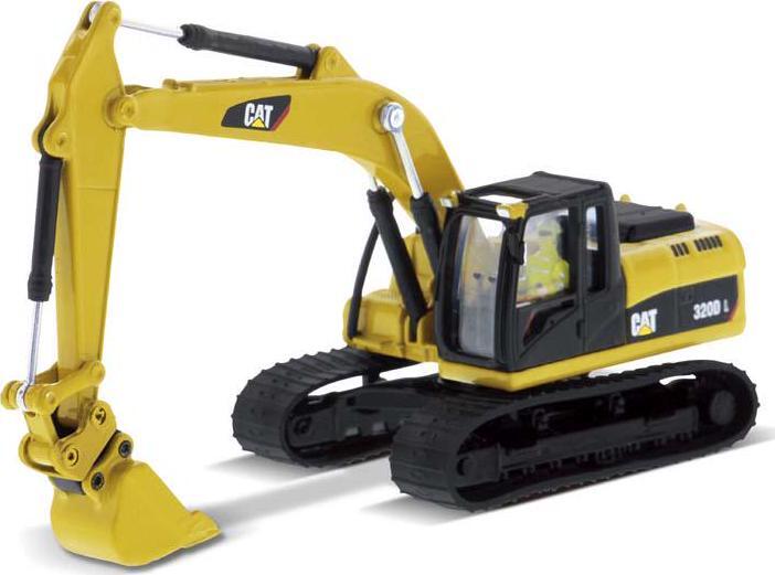 CAT Caterpillar 320D Hydraulic Excavator w/ Multiple Work Tools (High Line 1:87