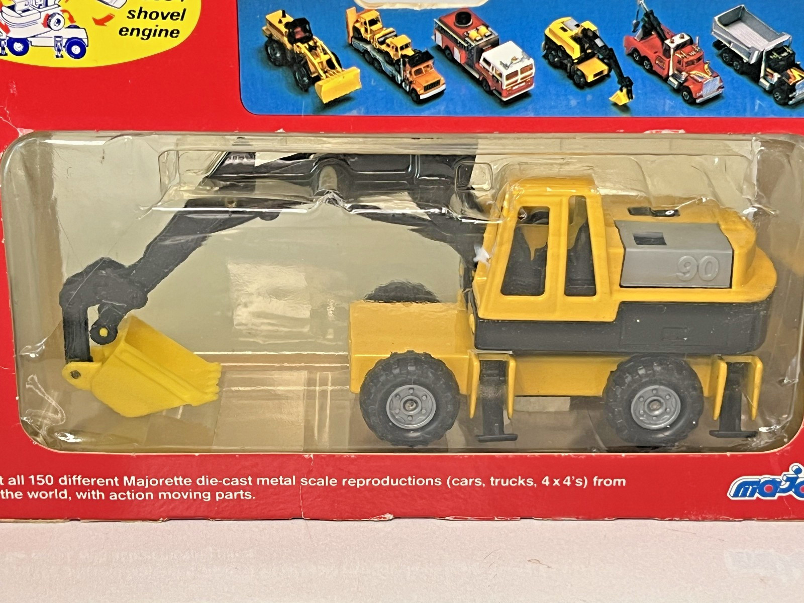 Majorette Super Movers #3034 Shovel Engine – Excavator