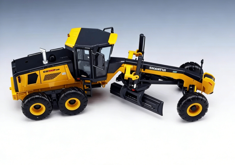 1:35 29CM SHANTUI SG27-G Motor Grader Construct Equipment Machine Diecast Model