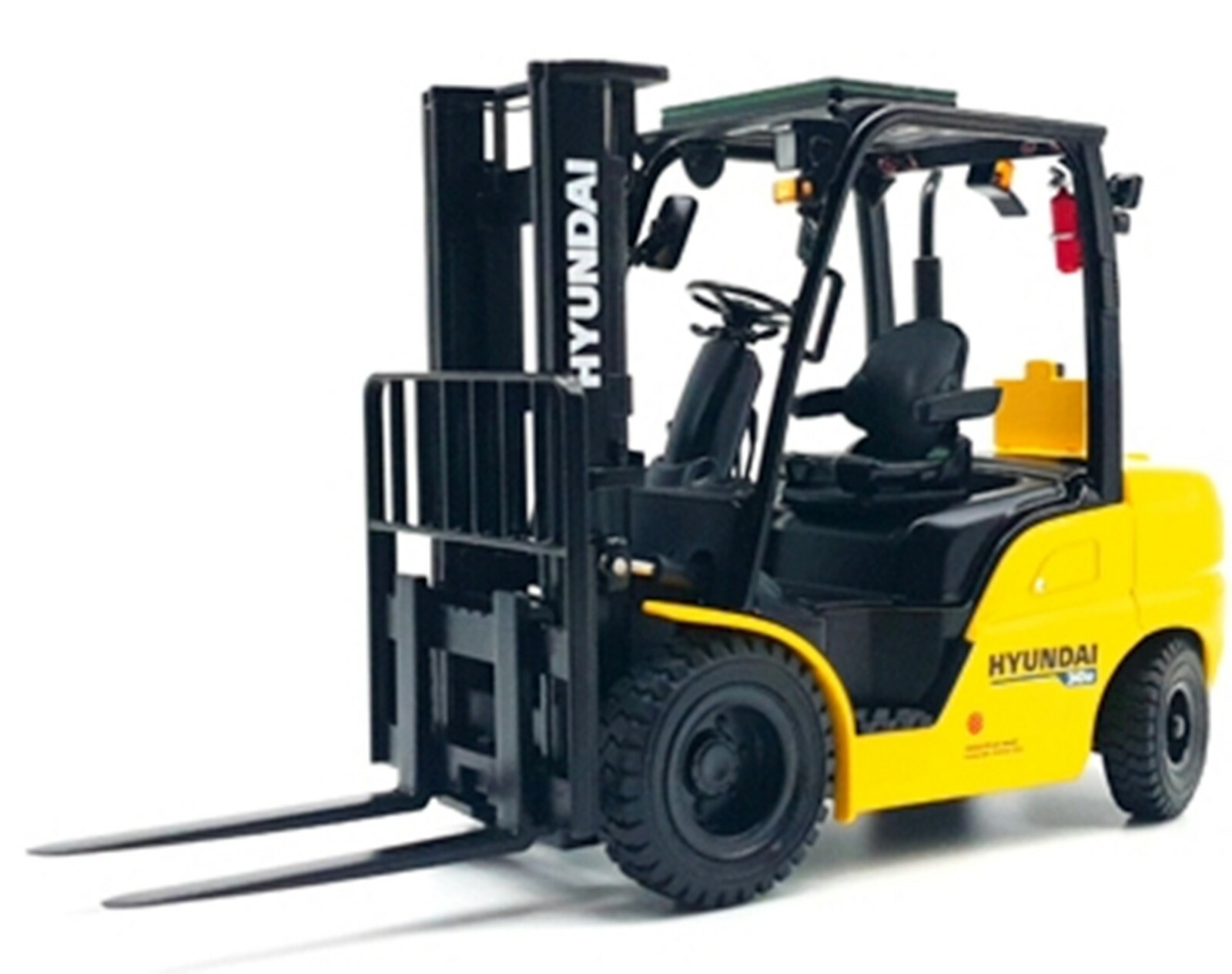 HYUNDAI 1/20 30D FORKLIFT TRUCK Die-Cast Construction Miniature ⭐Express⭐