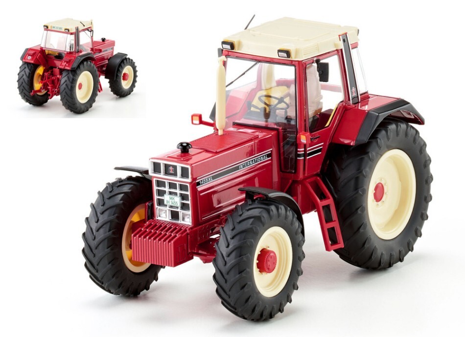 Wiking Tractor IHC 1455 XL 1:32 Scale Diecast Static Modeling Action Figure