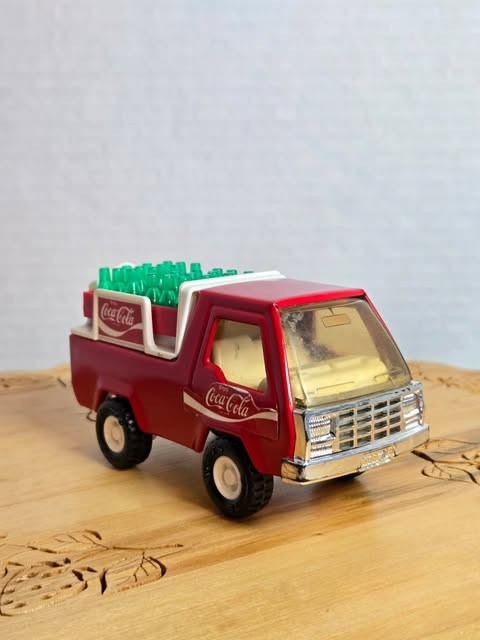 1982 Buddy L red Coca-Cola delivery truck