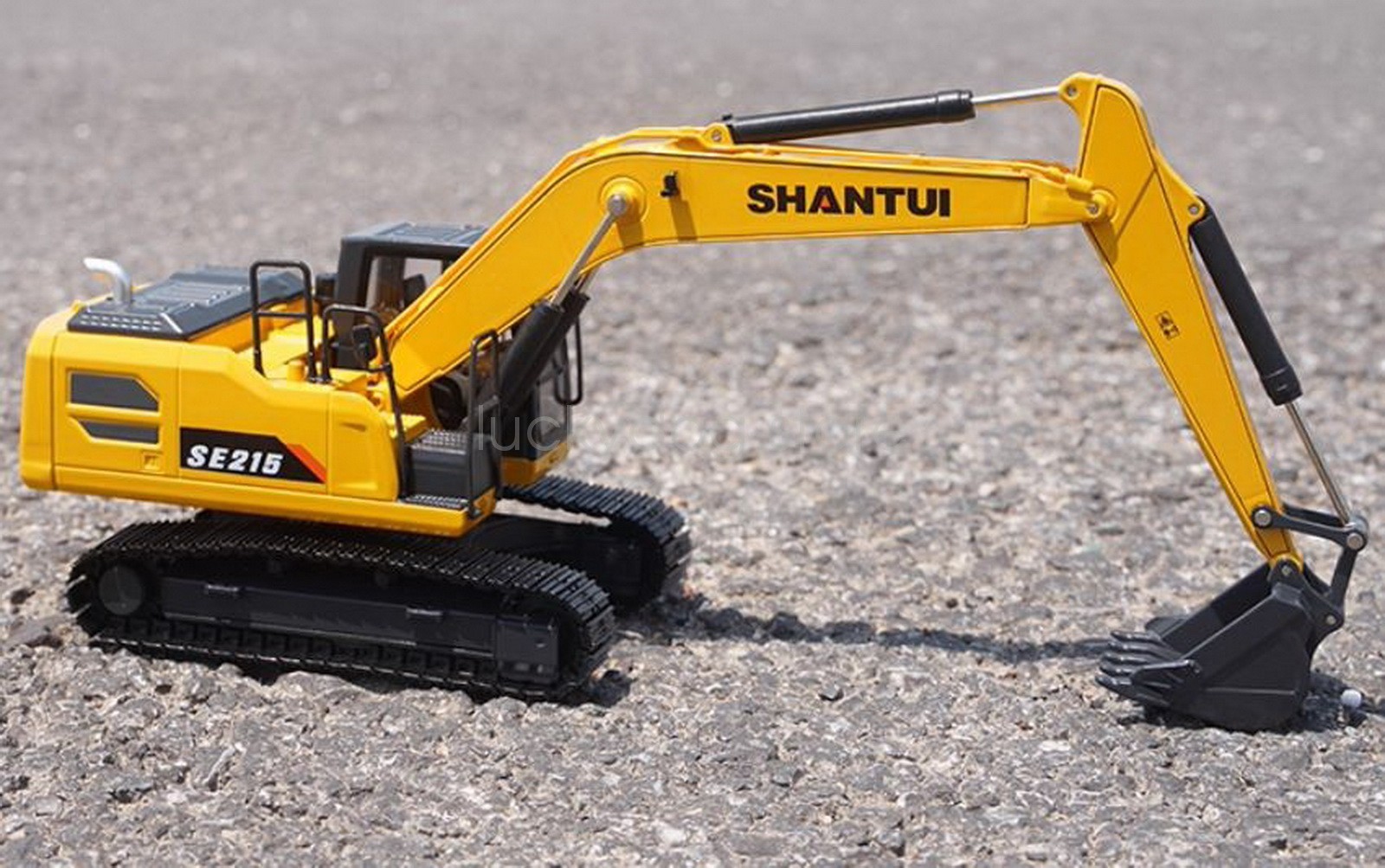 1/35 Scale SHANTUI SE215 Hydraulic Excavator DieCast Model Collection Toy