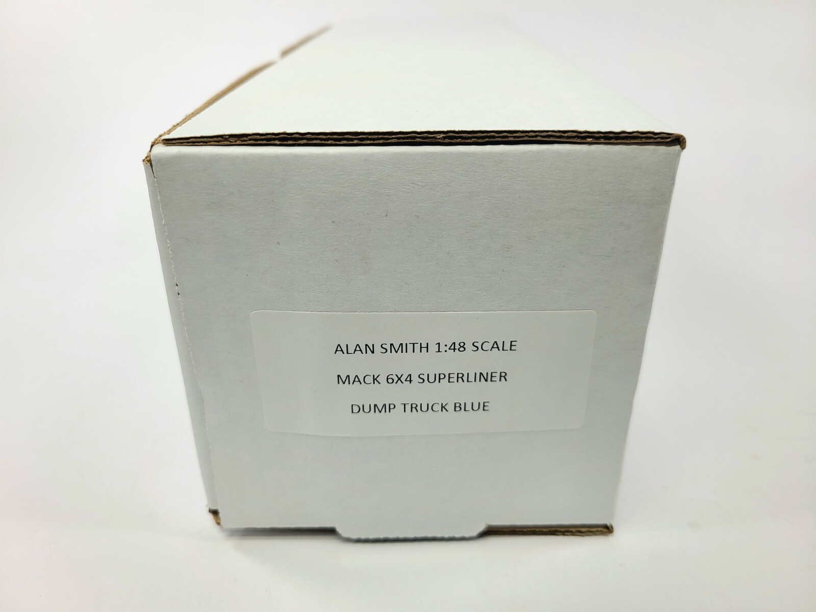 Mack Superliner 6×4 Dump Truck – Blue – ASAM Smith 1:48 Scale Diecast Model
