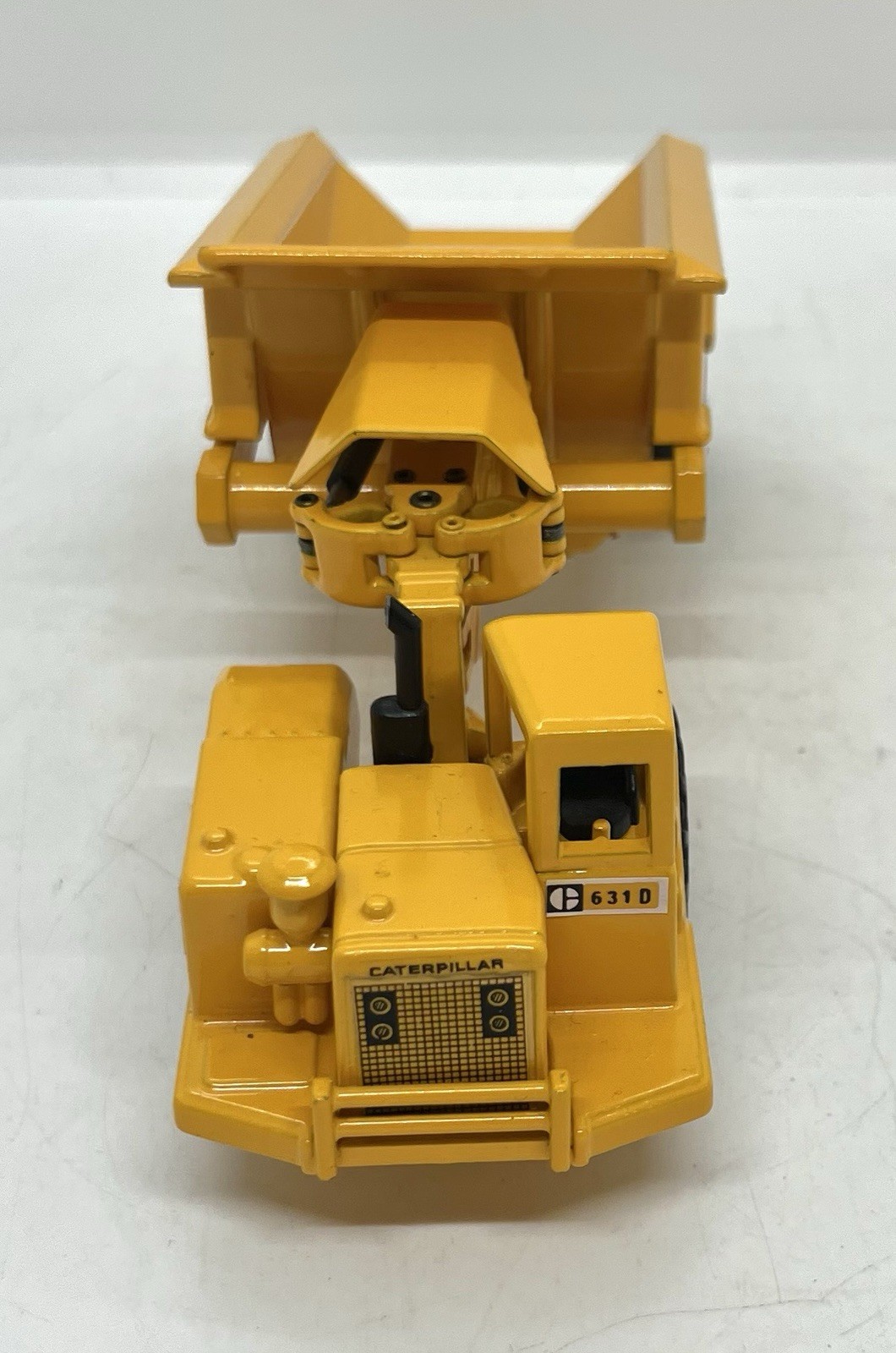 Lot Of 4 Joal Compact Diecast Cat Caterpillar C-591 Pipe Layer Crane Scraper