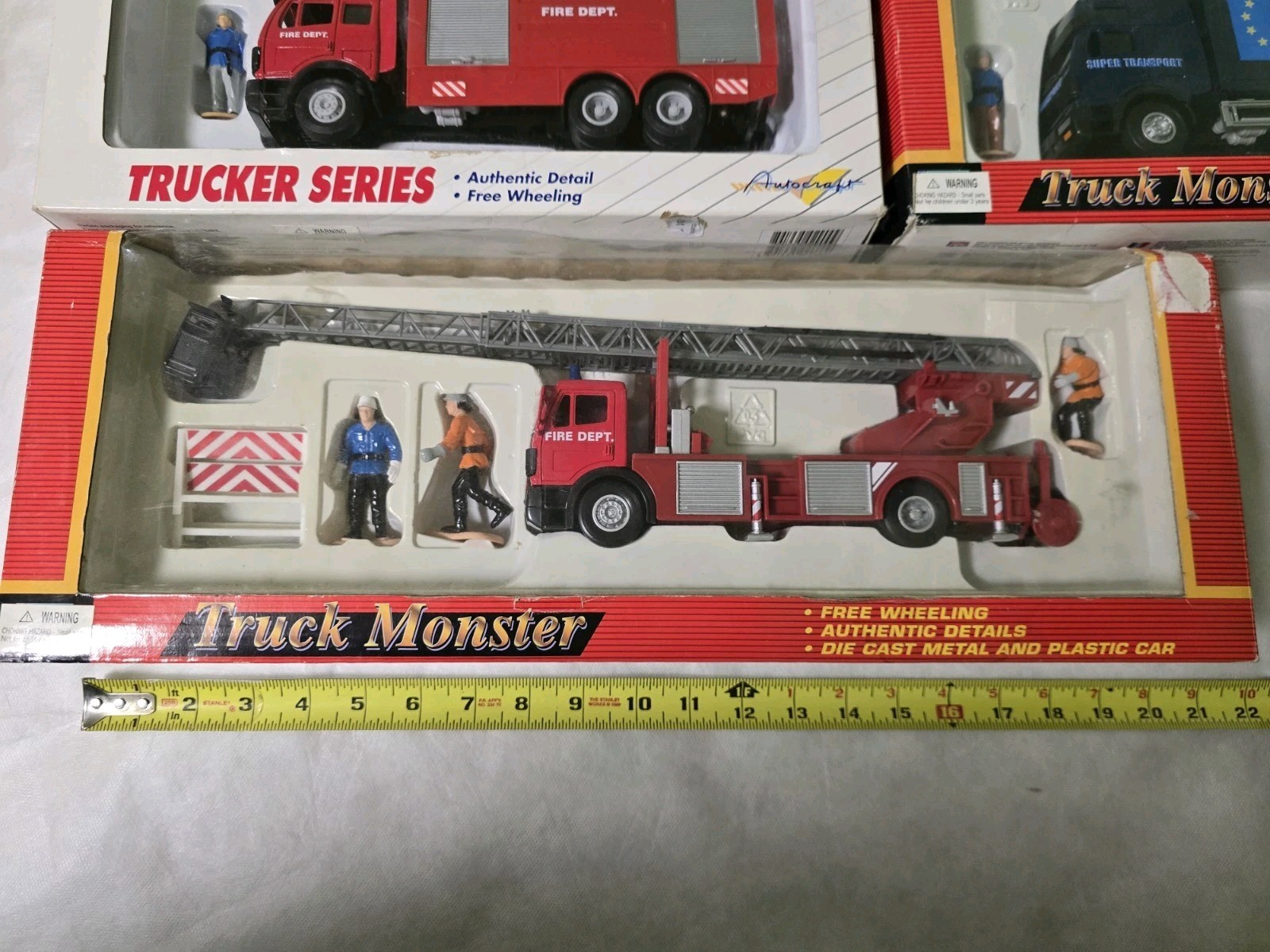 Autocraft Gift Set Series Truck Monster die cast item No. AC520 eurotran Trailer