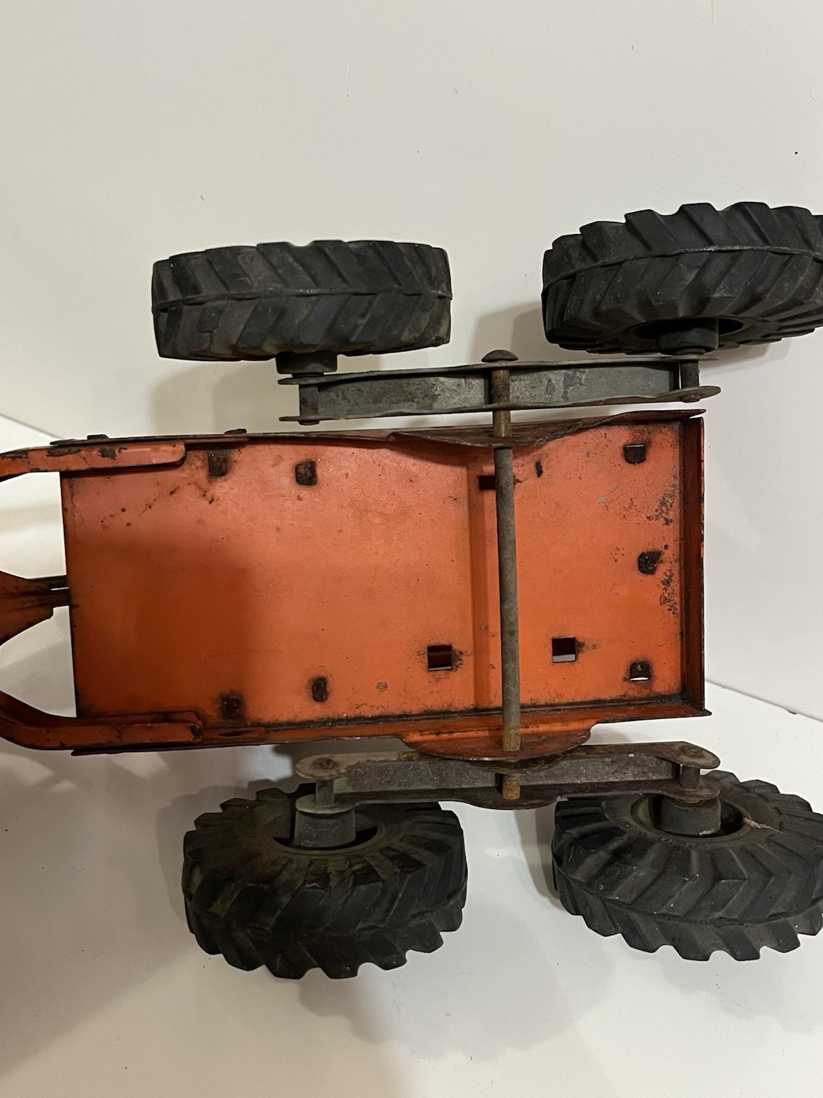 Vintage 1940’s Pressed Steel Wyandotte Power Grader With Original Tires
