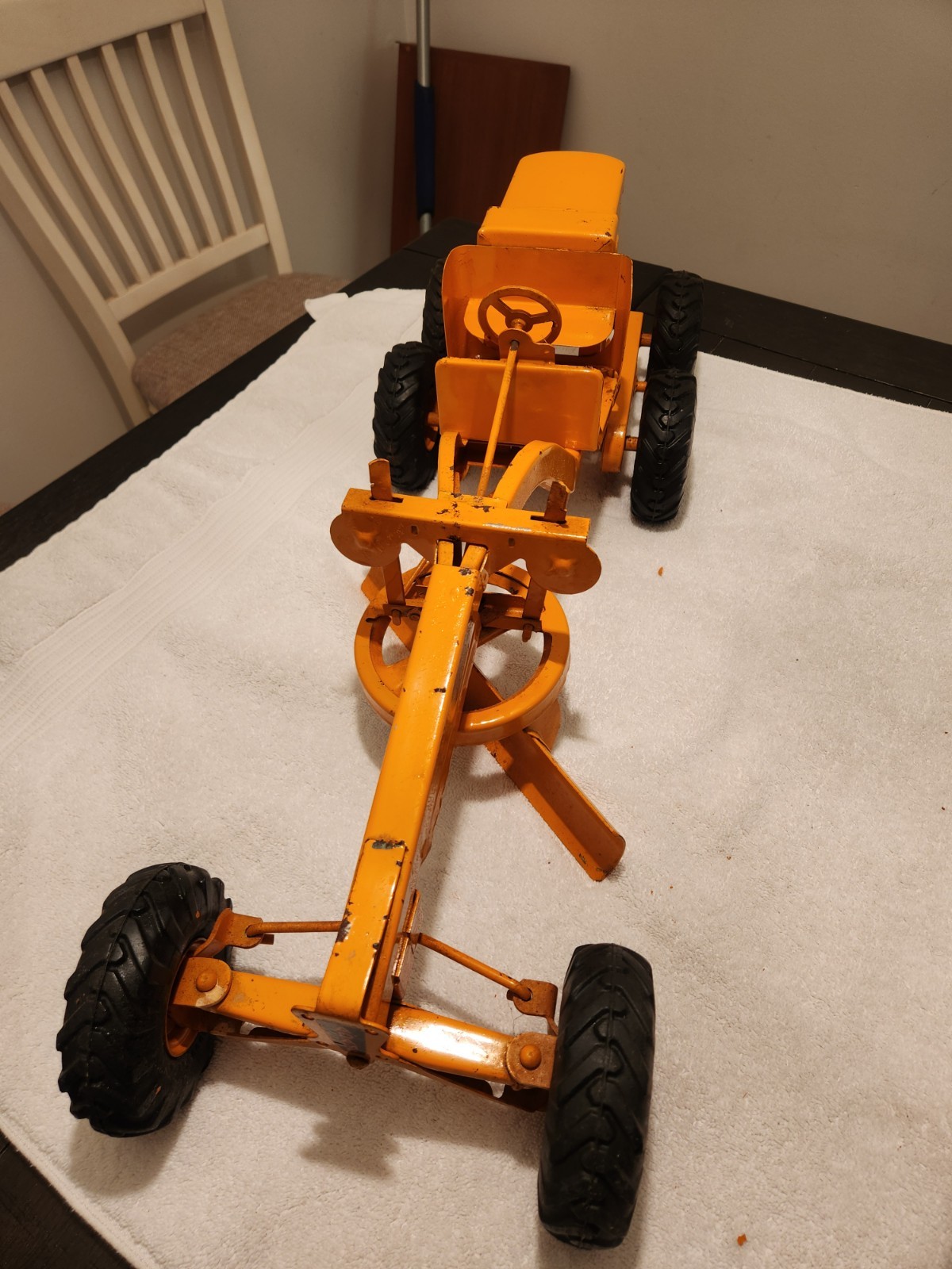 Vintage Adams Motor Grader 1950’s Doepke Model Toy USA