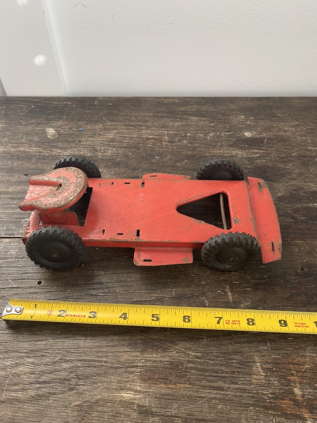 Vintage Wyandotte Semi Truck Pickup Rolling Chassis Red FREE SHIPPING